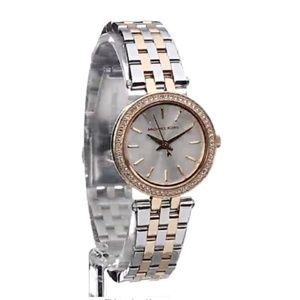 NWT Womens Michael Kors Darci Two-Tone Watch